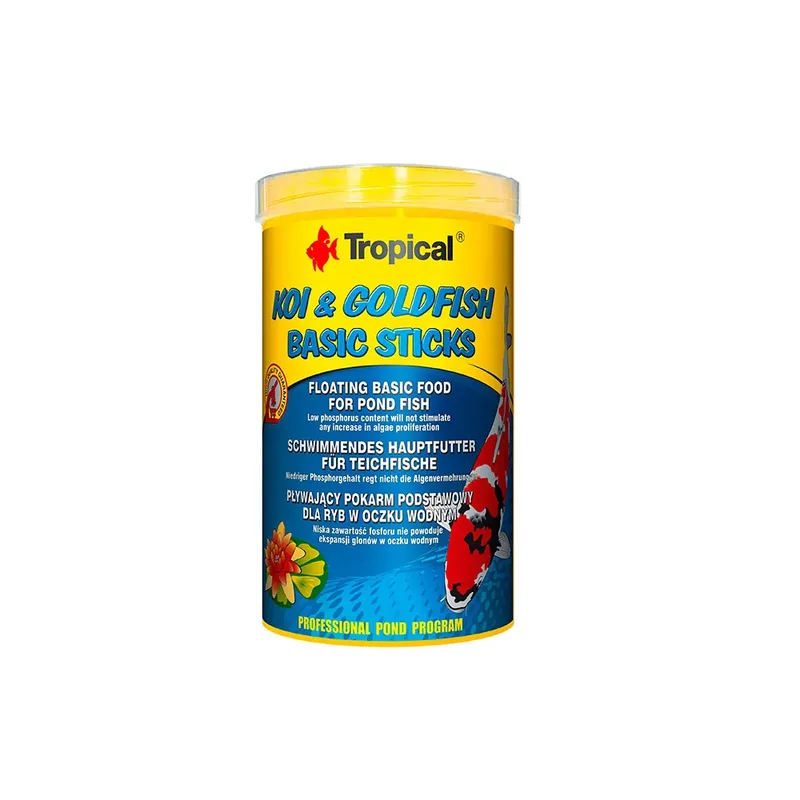 Koi&goldfish Basic Stick 1l 90gr Visvoer by Tropical – product photo