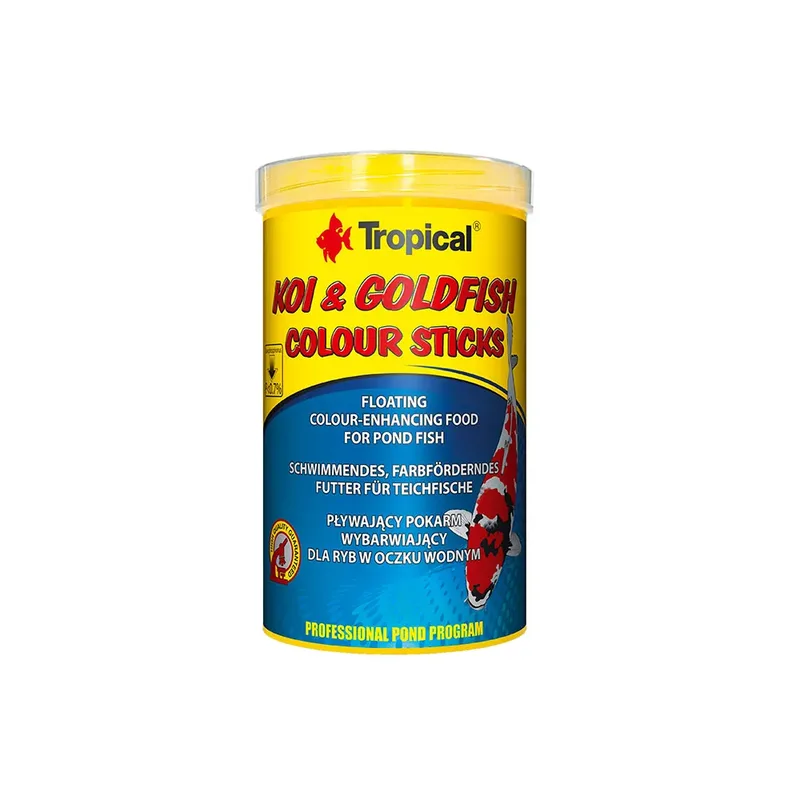 Koi&goldfish Color Stick 1l 90gr Visvoer by Tropical – product photo