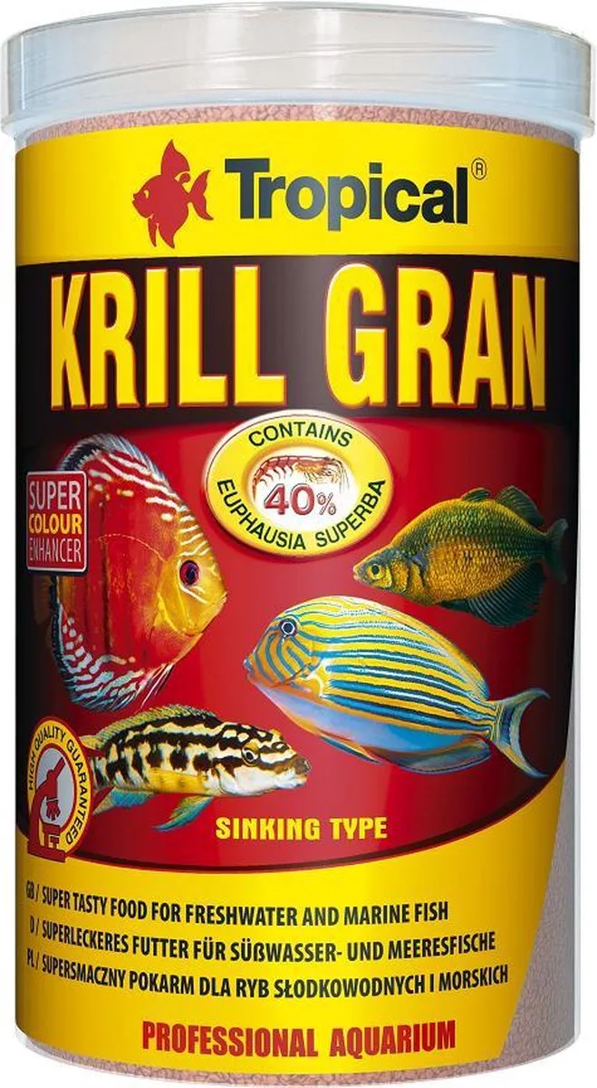 Krill Granulaat - 1 Liter - Aquarium Visvoer by Tropical – product photo