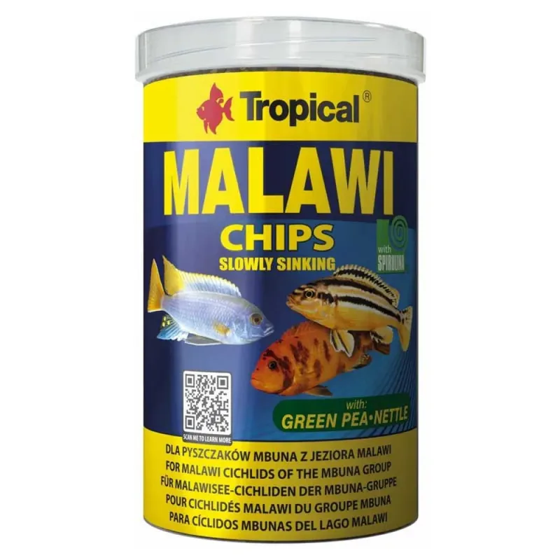 Malawi Chips 130 G Visvoer by Tropical – product photo