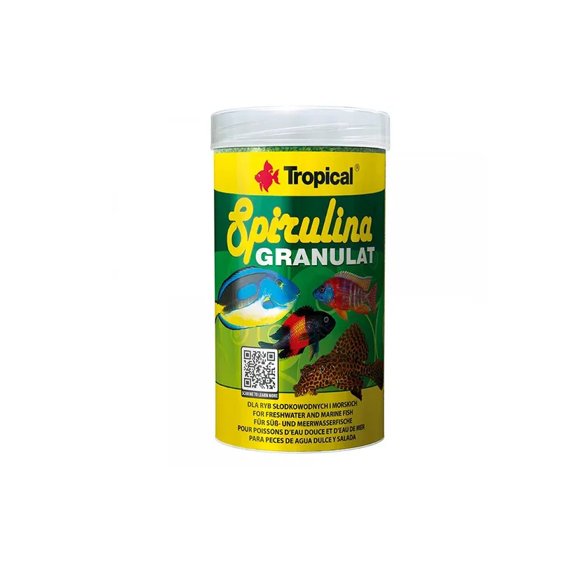 Spirulina 100ml Gegranuleerd Visvoer by Tropical – product photo