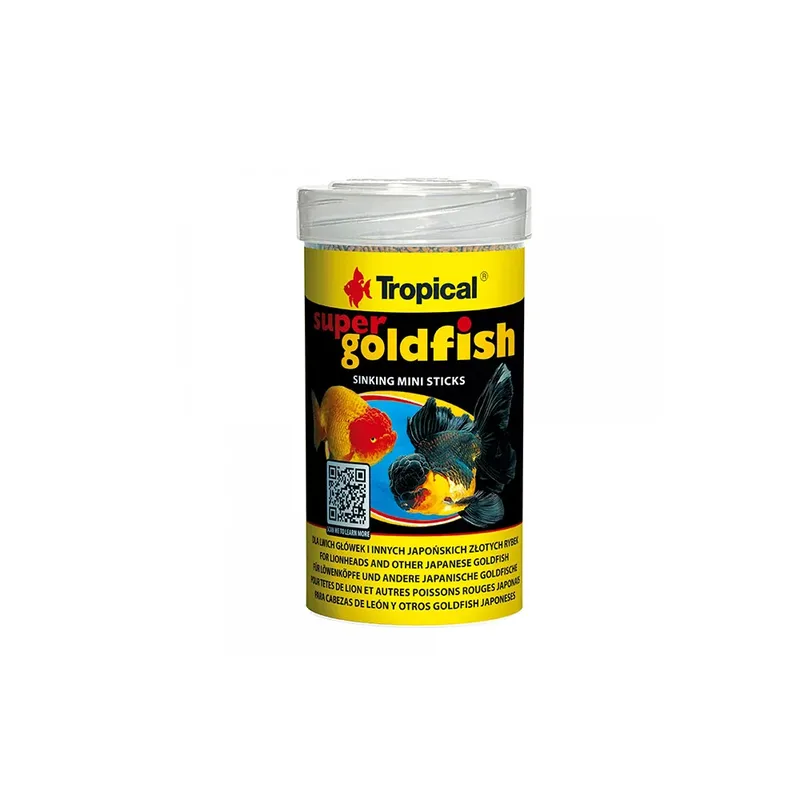 Super Goldfish Mini Sticks 100ml Visvoer de Tropical – photo produit