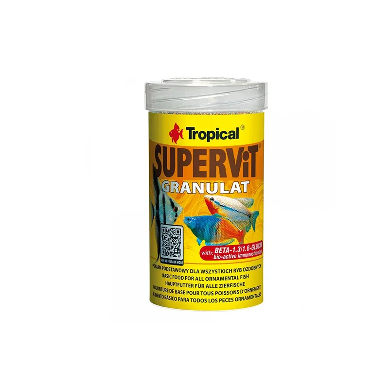 Supervit 100ml Gegranuleerd Visvoer de Tropical – photo produit