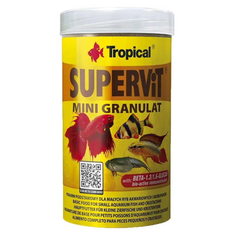 Supervit Mini Granulat 100ml Visvoer de Tropical – photo produit