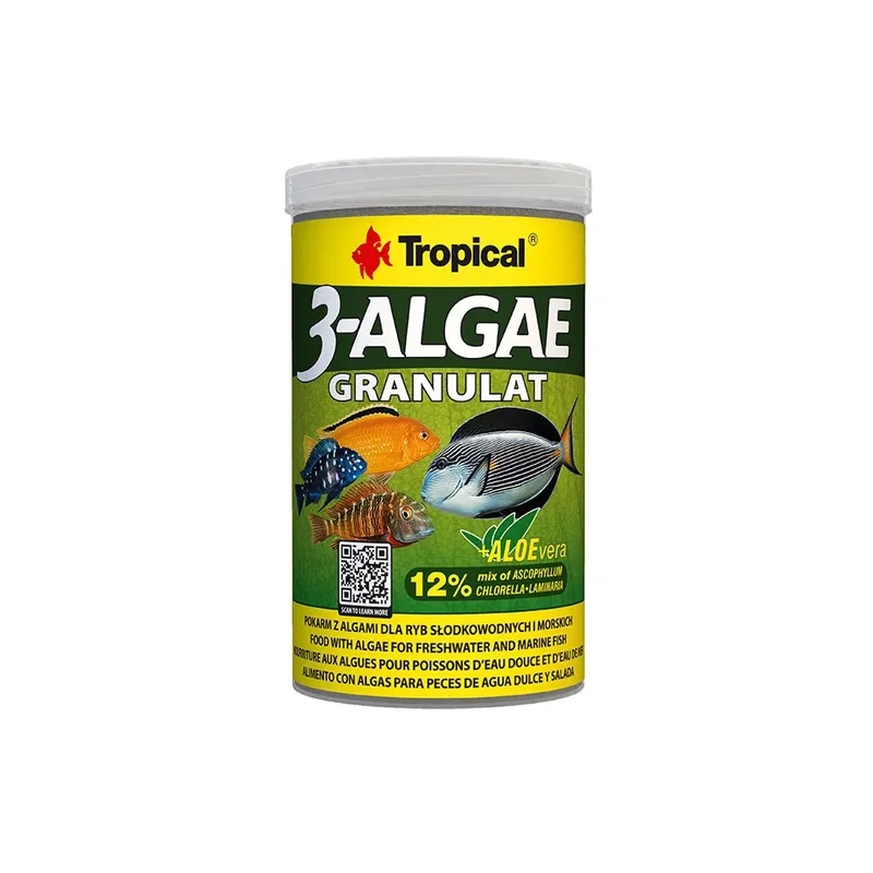 Tropical 3-algae 100ml Gegranuleerd Visvoer von Tropical – Produktfoto