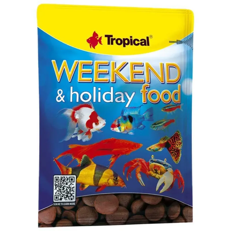 Weekend 20 G Visvoer fra Tropical – produktbillede