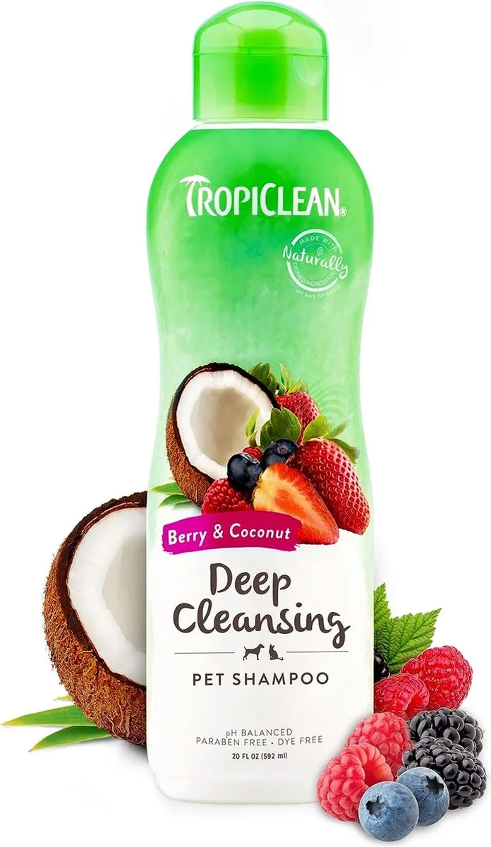 Bessen en Kokos - Hondenshampoo - 355ml by TropiClean – product photo