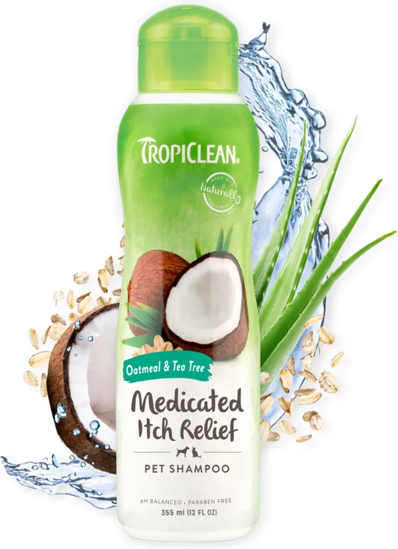 Havermout en Tea Tree Hondenshampoo - 355ml by TropiClean – product photo