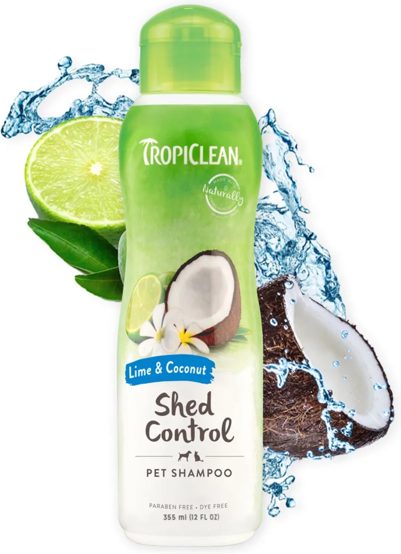 Shampooing Contrôle De La Perte De Cheveux à La Lime Et à La Noix De Coco 355ml de TropiClean – photo produit