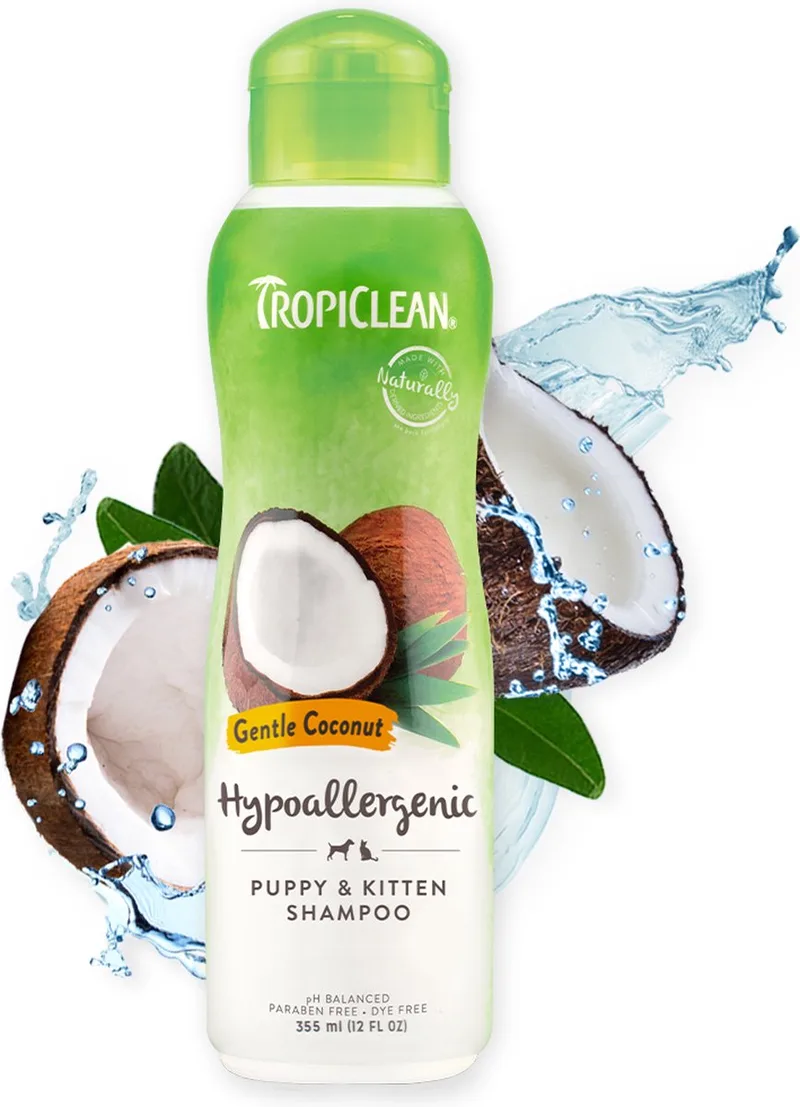 Zachte Kokos - Hondenshampoo - Puppy Shampoo - 355ml de TropiClean – photo produit