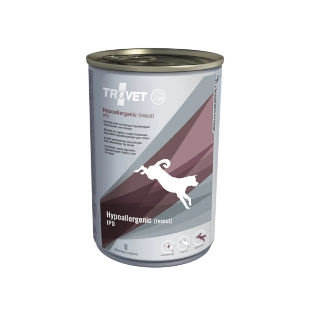6x400g Trovet Hypoallergeen Hondenvoer IPD Insecten & Aardappel nat hondenvoer by Trovet – product photo