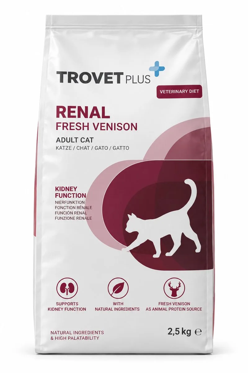Adult Renal Fresh Venison 2,5 kg de Trovet – photo produit