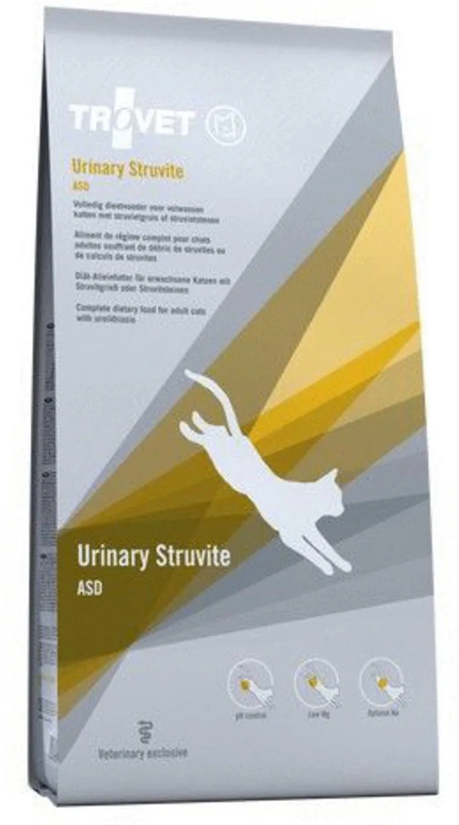 Asd Urinary Struvite Cat - Kattendieetvoer - 2.5 kg by Trovet – product photo