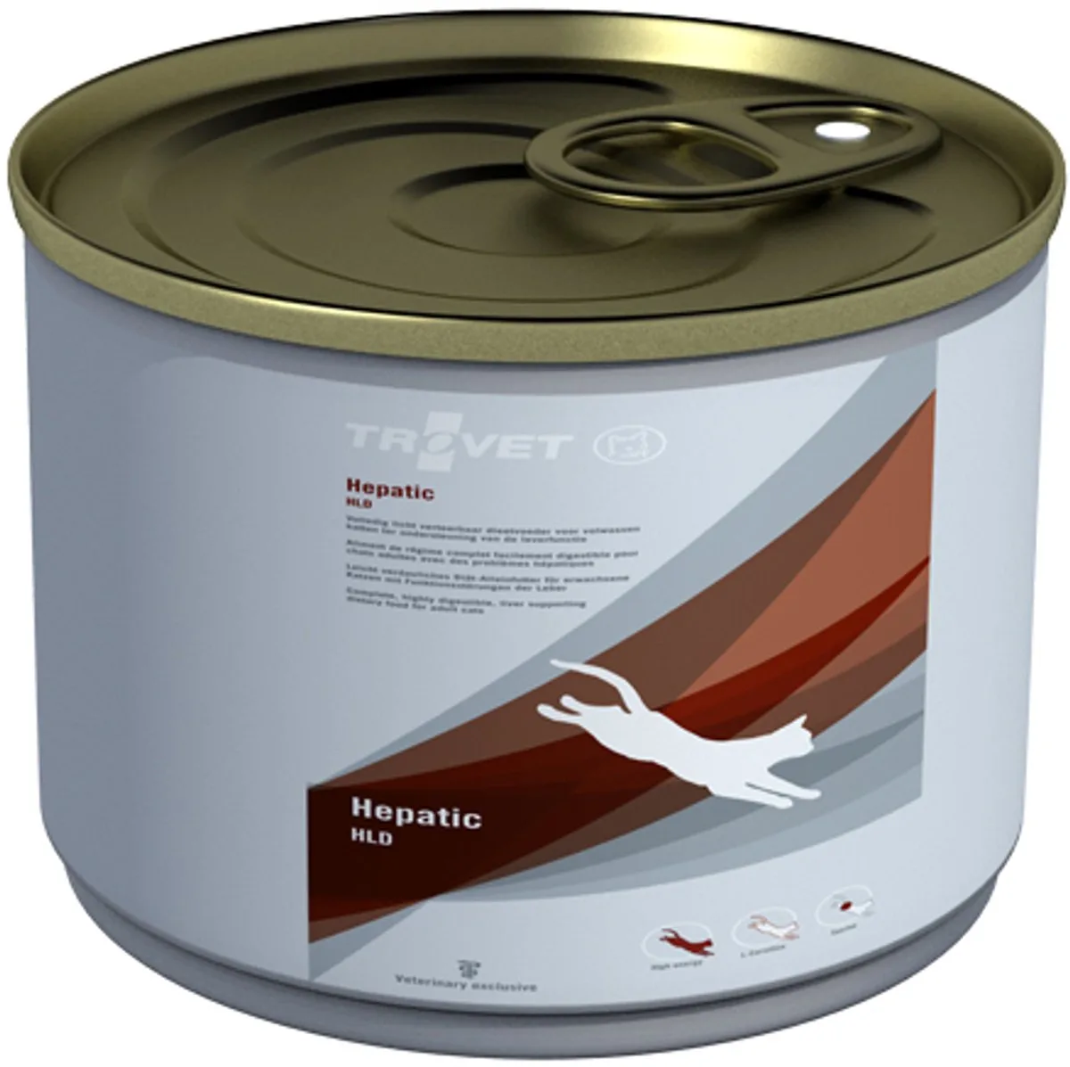 Hepatic HLD Kat - 12 x 200g blikjes van Trovet – productfoto