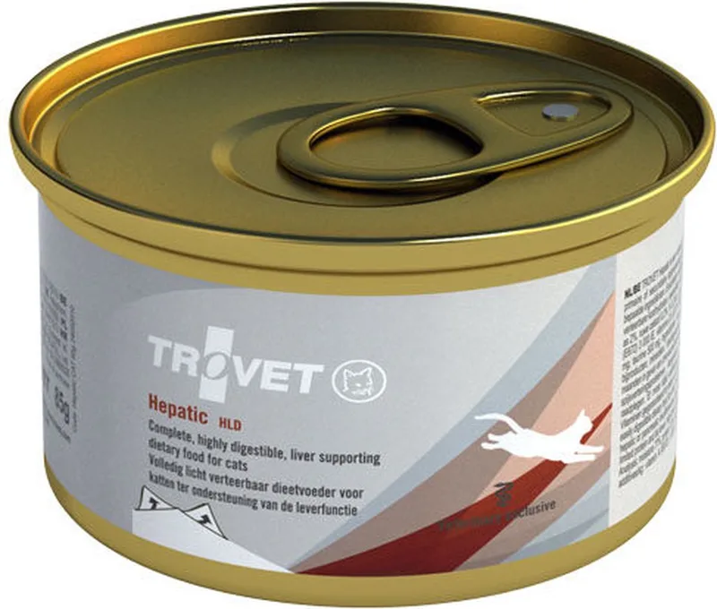 Hepatic HLD Serie - Natvoer voor Katten - Kurkuma - 24x100g von Trovet – Produktfoto
