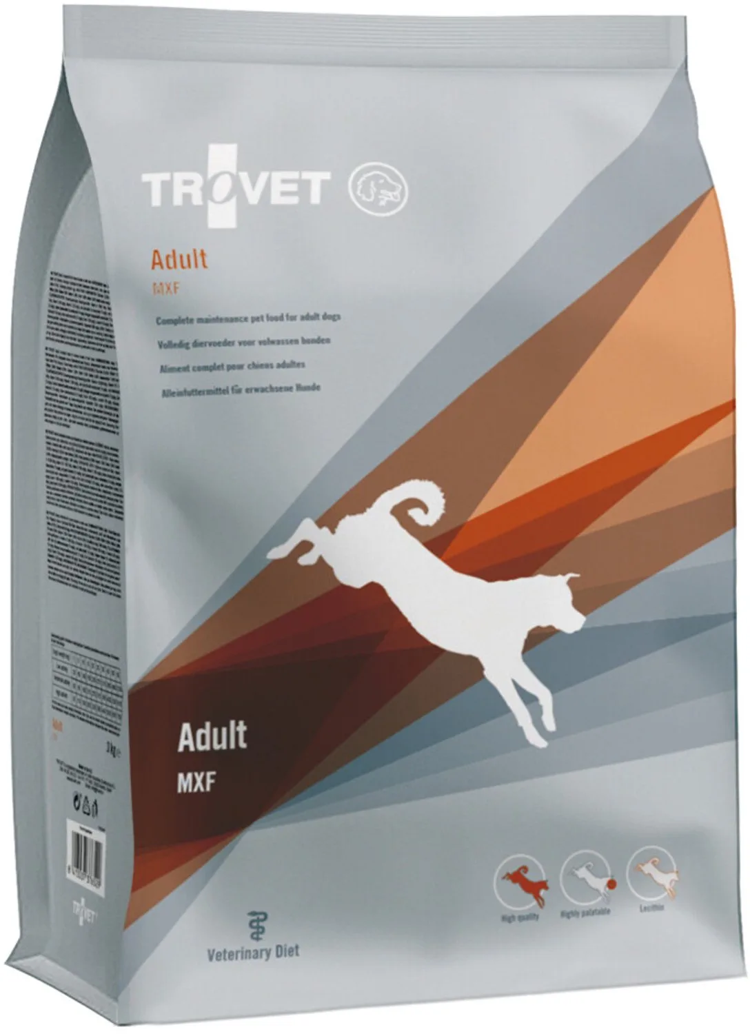 Hondenvoer Droog MXF Adult - 3 kg de Trovet – photo produit