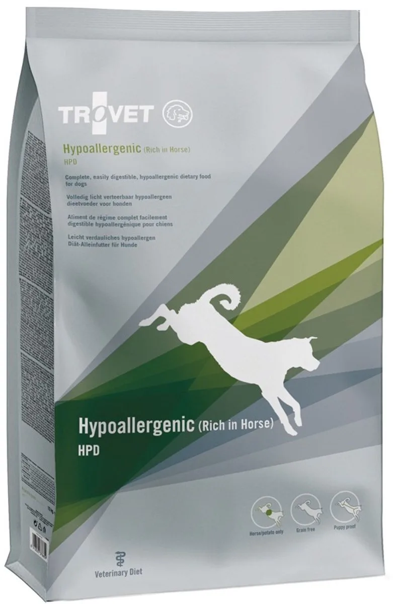HPD - Rich in Horse - Pies voor Honden - Hoogwaardig Paardenvlees - Hypoallergeen - Graanvrij - 3 kg de Trovet – photo produit