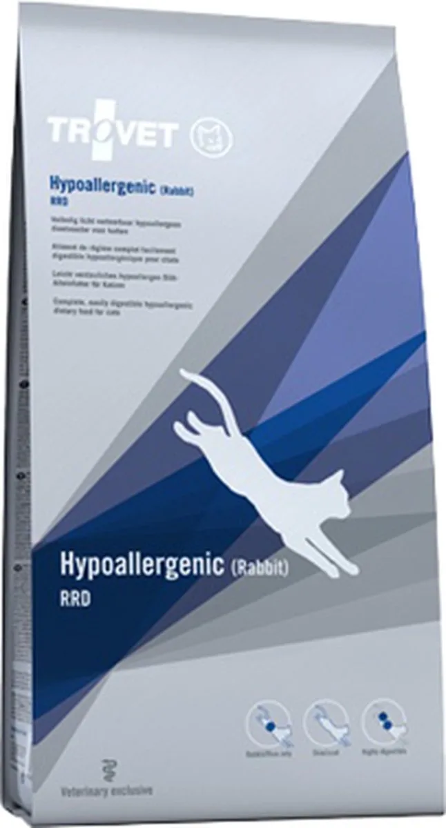 Hypoallergenic RRD (Rabbit) Kat - 2 x 2,5 kg von Trovet – Produktfoto