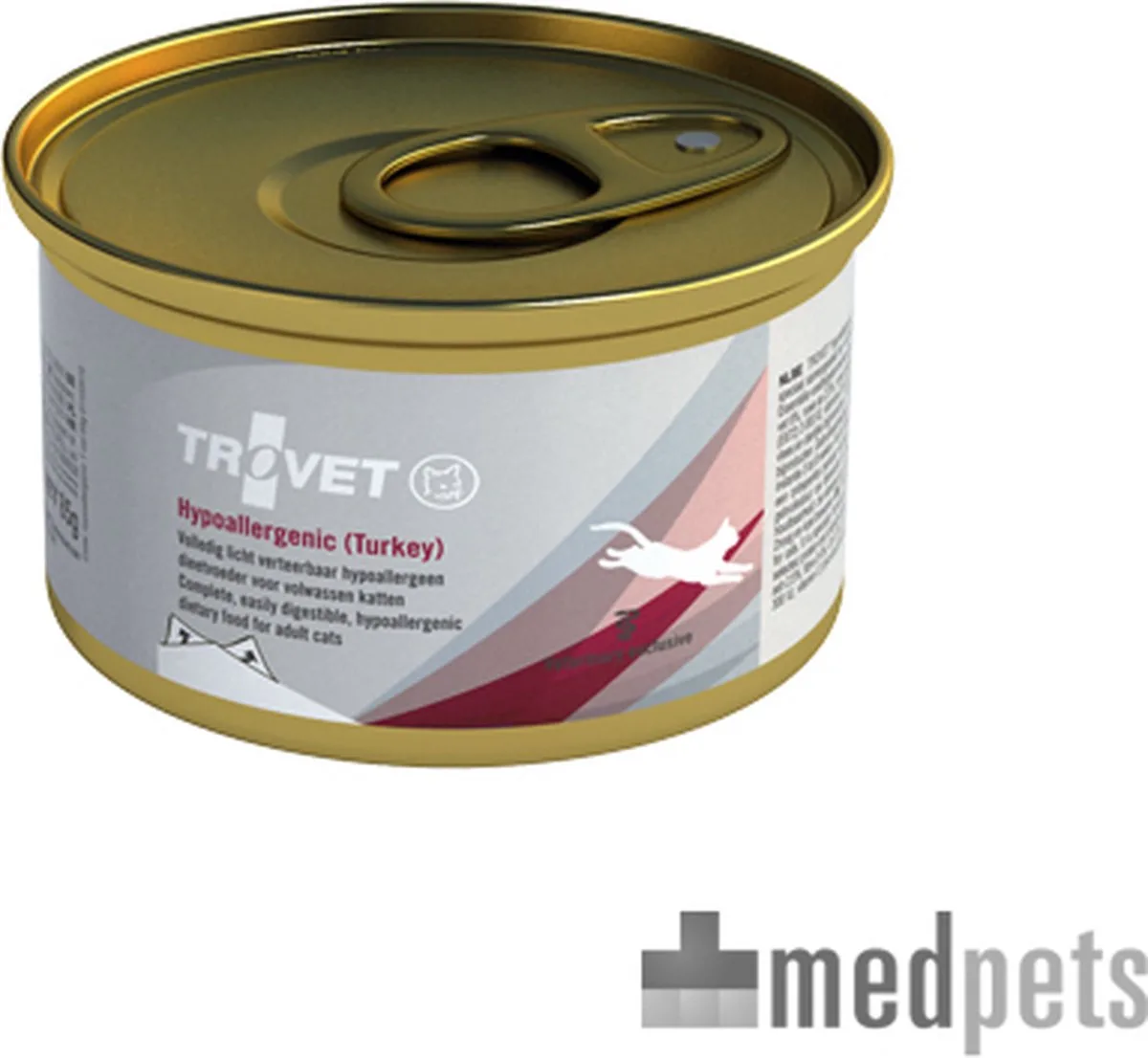 Hypoallergenic TRD (Turkey) Kat - 1 x 200 gr by Trovet – product photo