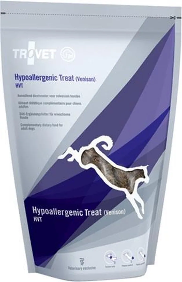 Hypoallergenic Treats HVT - (Venison) Hond - 250 g de Trovet – photo produit
