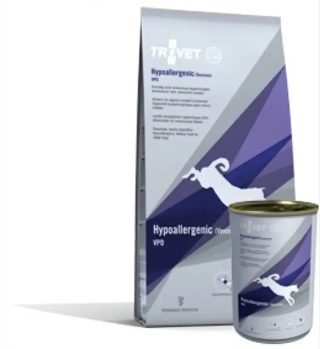 Hypoallergenic VPD (Venison) Hond - 10 kg + 12 x 400 gr blikken de Trovet – photo produit