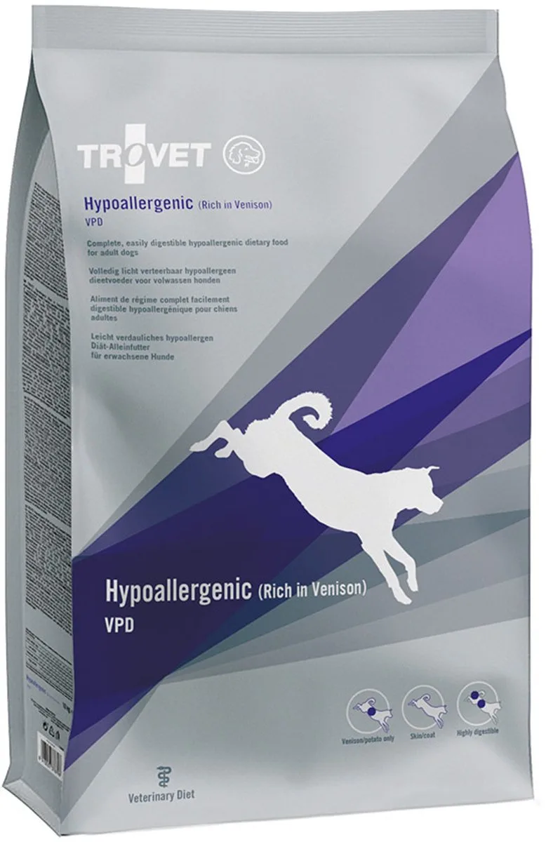 Hypoallergenic VPD (Venison) Hond - 2 x 3 kg by Trovet – product photo