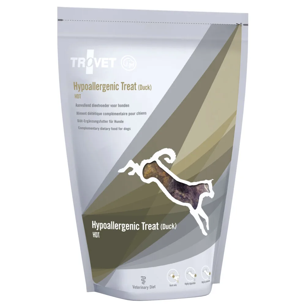Kattensnack HDT Hypoallergenic Eend 250 gr by Trovet – product photo