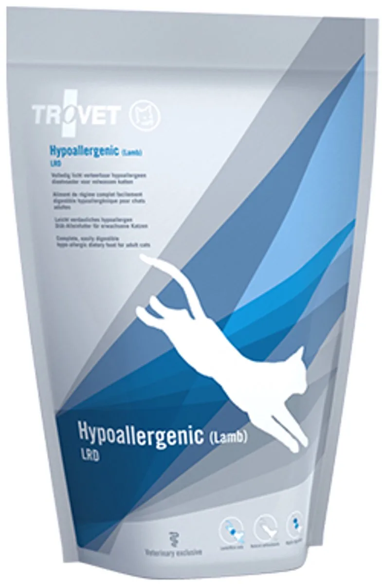 Kattenvoer Droog LRD Hypoallergenic Lam - 2,5 kg by Trovet – product photo