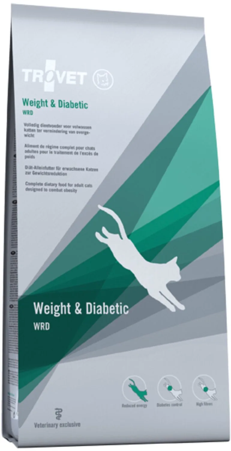 Kattenvoer Droog WRD Weight & Diabetic Mais - 2,5 kg by Trovet – product photo