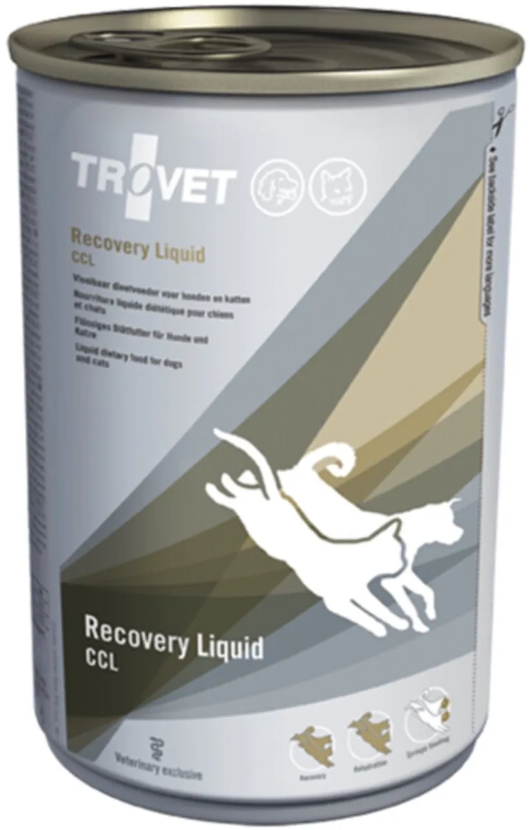 Kattenvoer Nat CCL Recovery Liquid - 6 x 400 gr de Trovet – photo produit