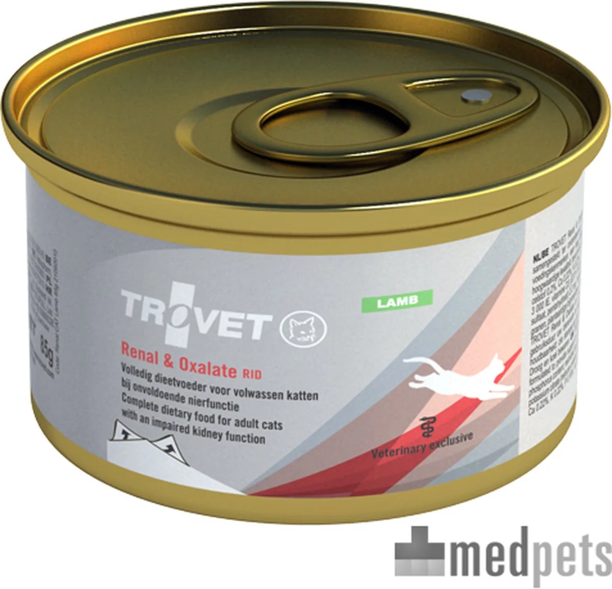 Renal & Oxalate RID (Lamb) Kat - 200 g van Trovet – productfoto