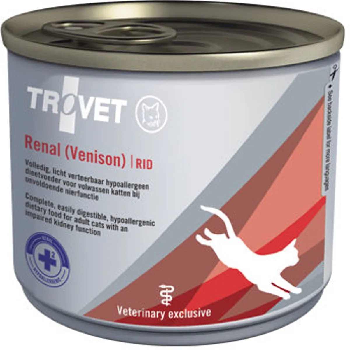Renal RID (Venison) Kat - 12 x 200 g blikken von Trovet – Produktfoto