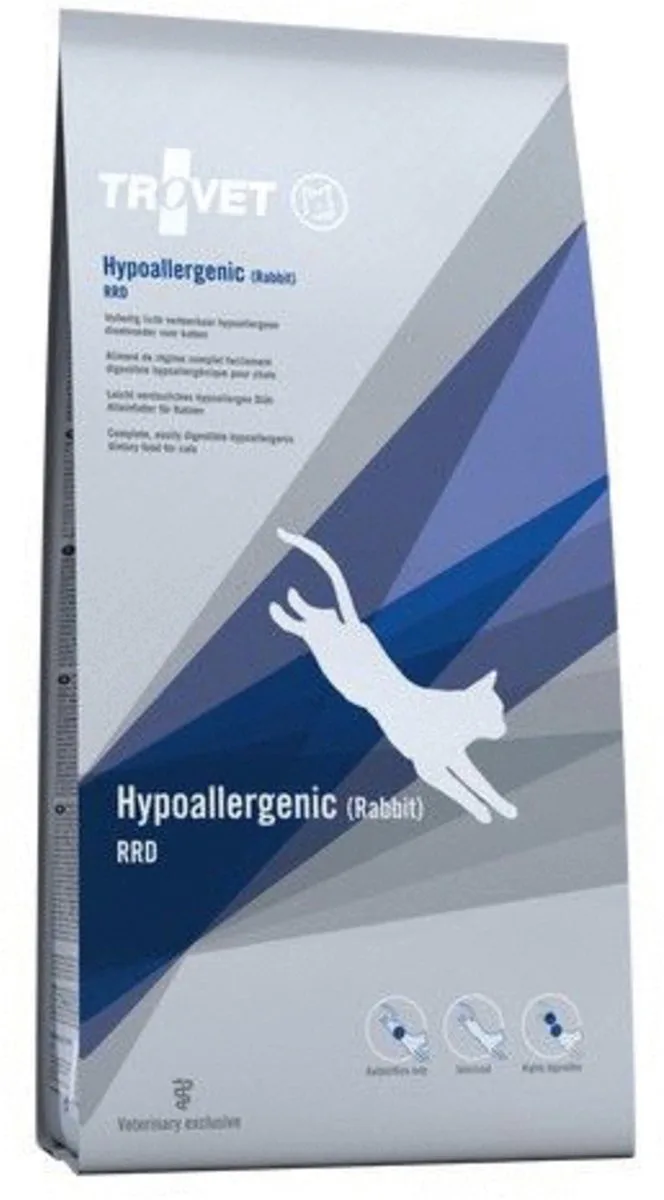 RRD Serie - Droogvoer voor Katten - 2,5 kg - Rijk aan Konijn - Hypoallergeen de Trovet – photo produit