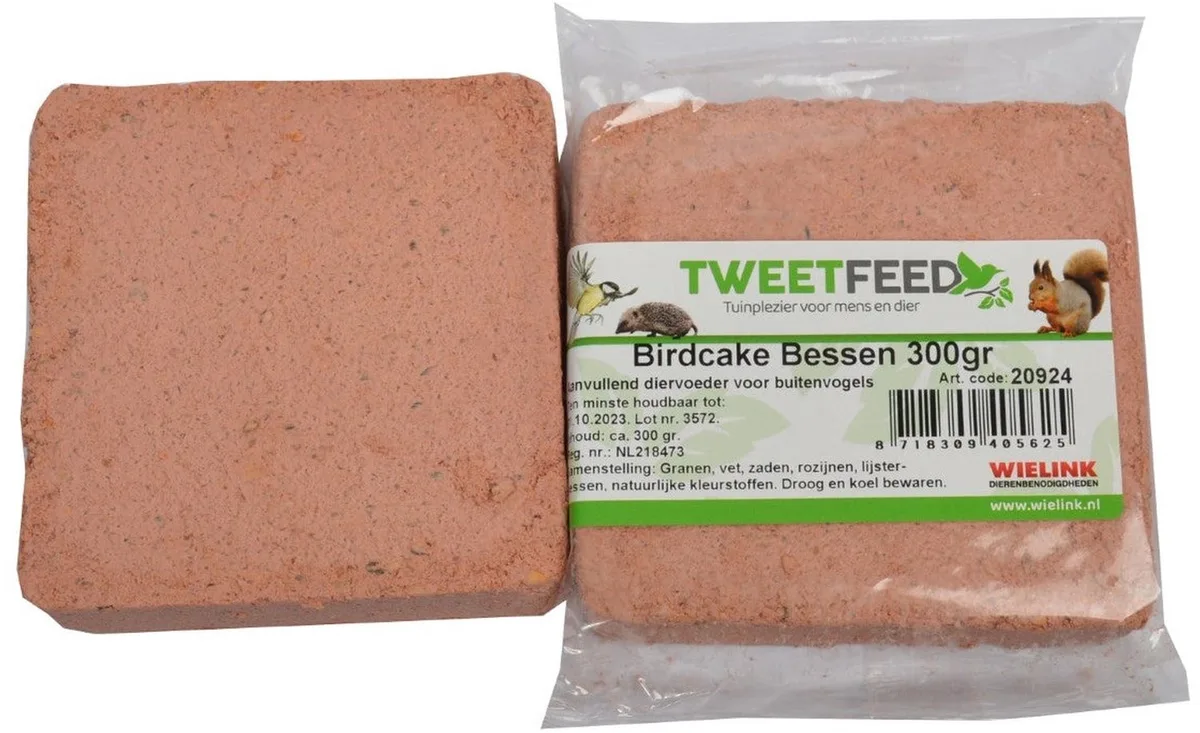 Birdcake Bessen Per Stuk van Tweetfeed – productfoto