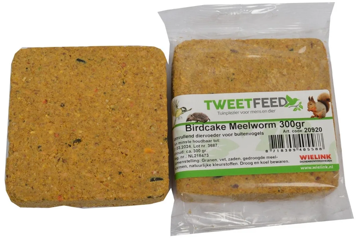 Birdcake Meelworm Per Stuk by Tweetfeed – product photo