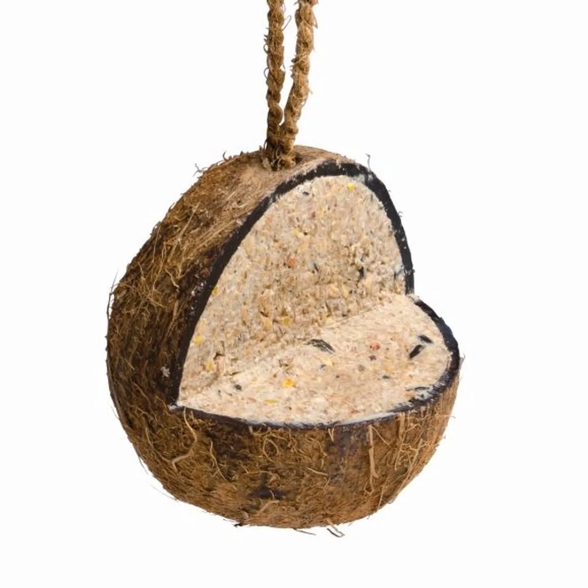 Cocosnoot gevuld Platform 350 g - Kokosnoot, Vet en Zaden van Tweetfeed – productfoto