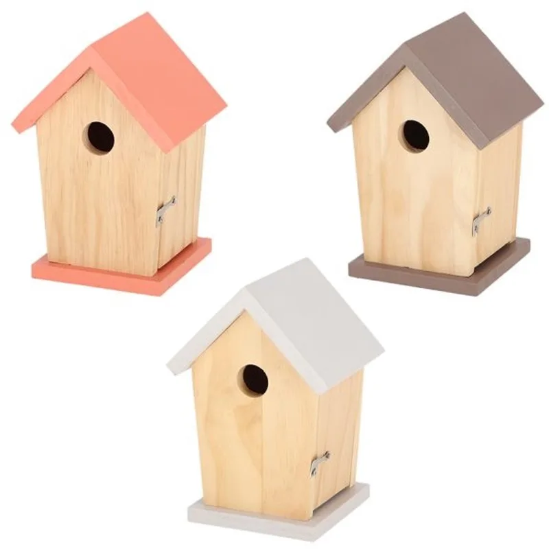 Nestkast Grenenhout by Tweetfeed in Pastel – product photo