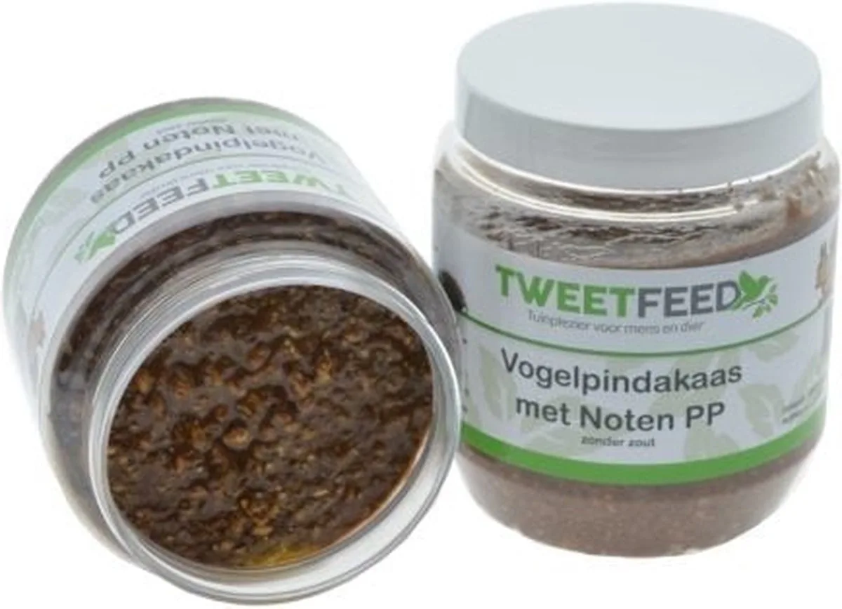 Vogelpindakaas Noten 350 gram PP 12 stuks by Tweetfeed – product photo