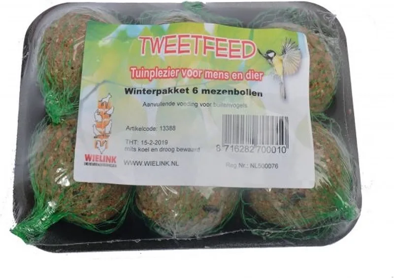 Winterpakket 6 Mezenbollen by Tweetfeed – product photo