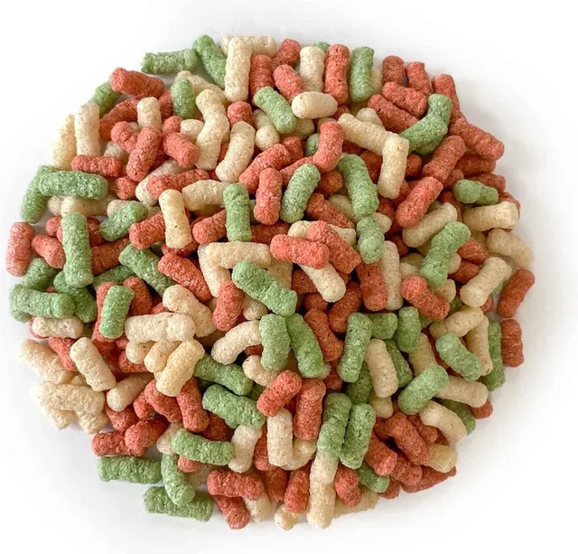 FISH MIX - visvoer - Multicolour Sticks 15L - 4mm - compleet voer - drijvend
