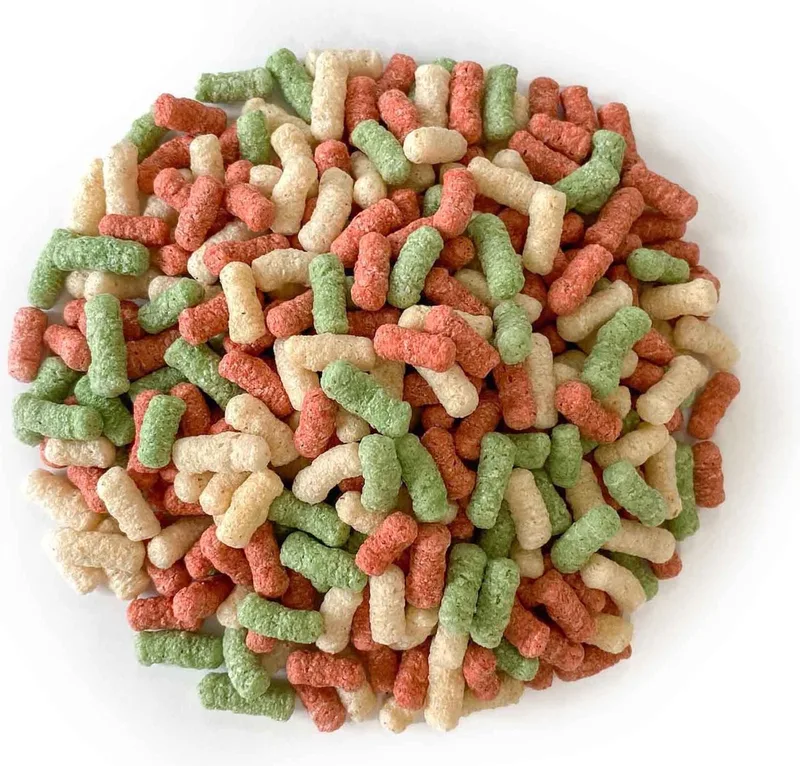 FISH MIX - visvoer - Multicolour Sticks 15L - 4mm - compleet voer - drijvend by Ubbink – product photo