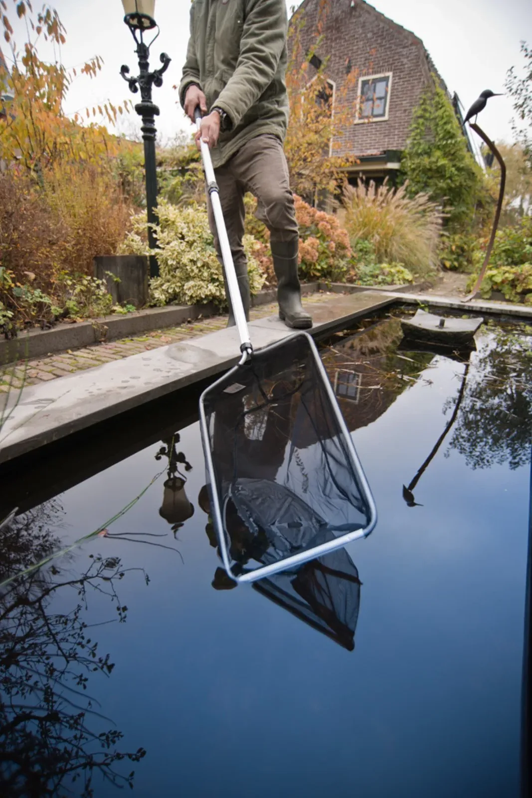 schepnet powernet alg groot fijnmazig met telescoopsteel by Ubbink – product photo
