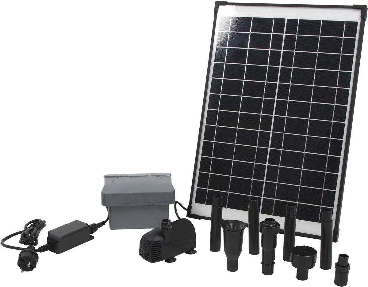 SolarMax 1000 incl. solarpaneel, fonteinpomp en accu Ubbink by Ubbink – product photo