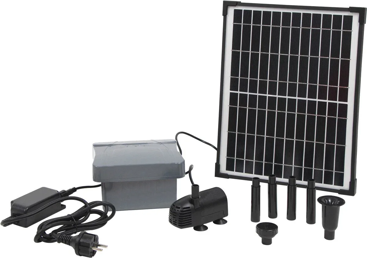 SolarMax 600 incl. solarpaneel, fonteinpomp en accu Ubbink by Ubbink – product photo
