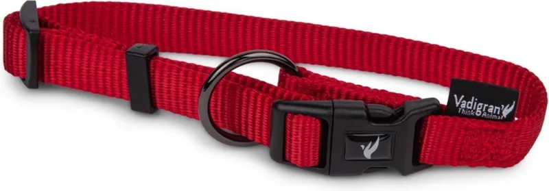 Dierenbenodigdheden Vadigran Halsband Classic Nylon 50-66Cmx25Mm Xl by Vadigran in Red – product photo