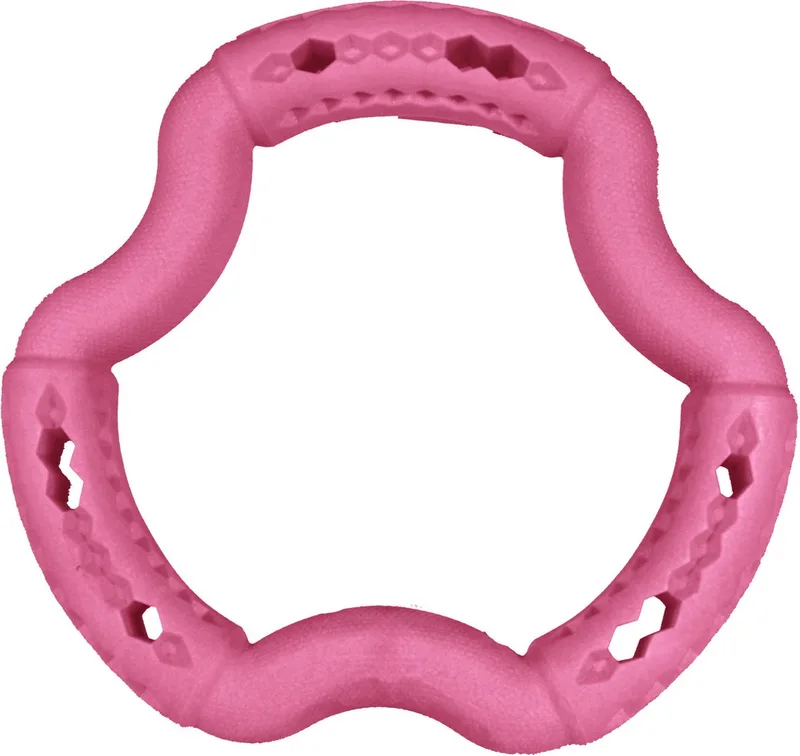 Dierenbenodigdheden Vadigran Speelgoed Hond Tpr Ring Red Frutti 21Cm von Vadigran in Rosa – Produktfoto