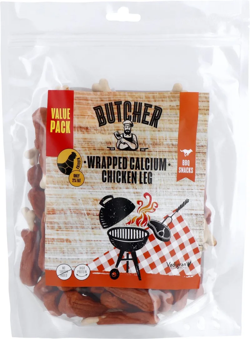 Hondensnacks Wrapped Calcium Chicken Leg - 850 gr de Vadigran – photo produit