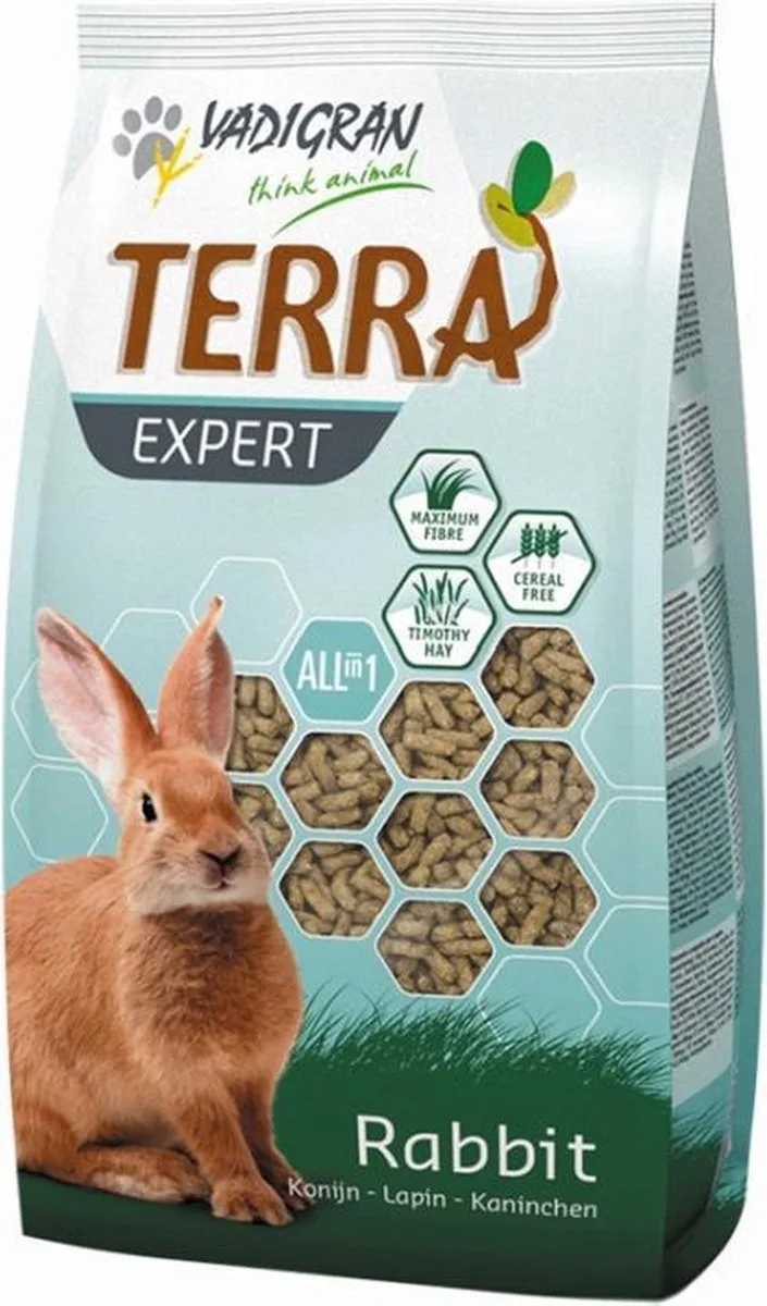 Terra Expert All in One Konijn - 2 kg by Vadigran – product photo