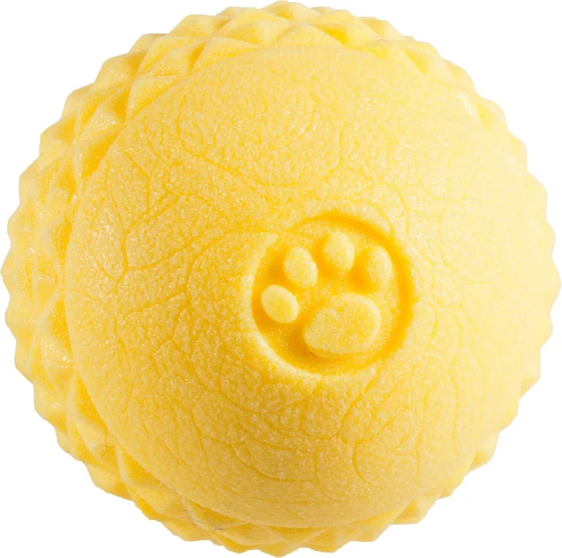 Tpr Bal Yellow Vanilla - Hondenspeelgoed - Ø6.4 cm by Vadigran in Yellow – product photo