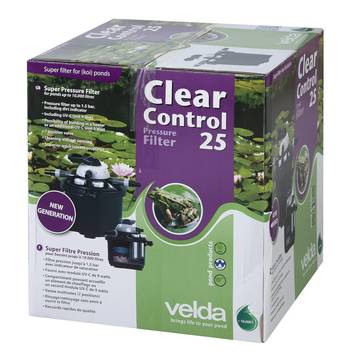 Drukfilter met UV-C Unit 9 watt Velda de Velda – photo produit